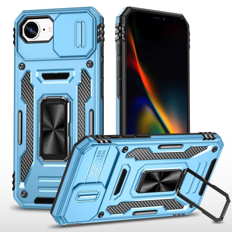 裝甲 PC + TPU 鏡頭保護手機殼，適用於 iPhone 17e / 16e、iPhone 17 Pro Max、iPhone 17 Pro、iPhone 17、iPhone Air、iPhone 16 Pro Max