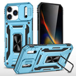 裝甲 PC + TPU 鏡頭保護手機殼，適用於 iPhone 17e / 16e、iPhone 17 Pro Max、iPhone 17 Pro、iPhone 17、iPhone Air、iPhone 16 Pro Max