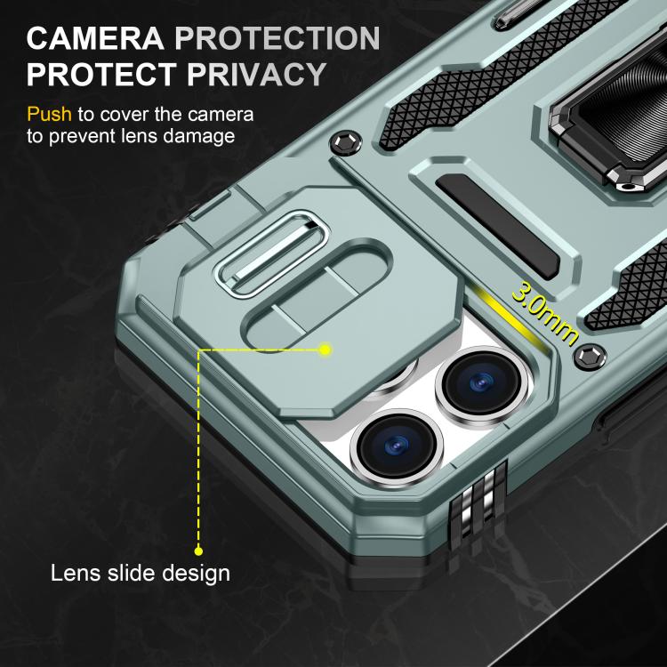 裝甲 PC + TPU 鏡頭保護手機殼，適用於 iPhone 17e / 16e、iPhone 17 Pro Max、iPhone 17 Pro、iPhone 17、iPhone Air、iPhone 16 Pro Max
