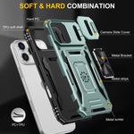 裝甲 PC + TPU 鏡頭保護手機殼，適用於 iPhone 17e / 16e、iPhone 17 Pro Max、iPhone 17 Pro、iPhone 17、iPhone Air、iPhone 16 Pro Max