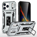 裝甲 PC + TPU 鏡頭保護手機殼，適用於 iPhone 17e / 16e、iPhone 17 Pro Max、iPhone 17 Pro、iPhone 17、iPhone Air、iPhone 16 Pro Max