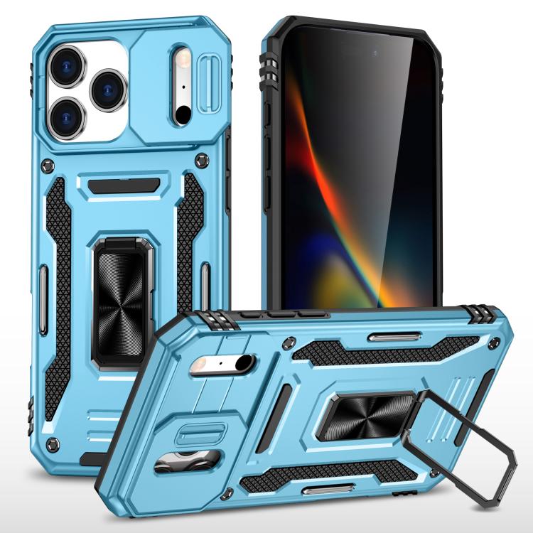裝甲 PC + TPU 鏡頭保護手機殼，適用於 iPhone 17e / 16e、iPhone 17 Pro Max、iPhone 17 Pro、iPhone 17、iPhone Air、iPhone 16 Pro Max