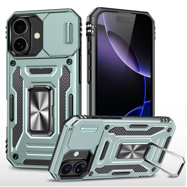 裝甲 PC + TPU 鏡頭保護手機殼，適用於 iPhone 17e / 16e、iPhone 17 Pro Max、iPhone 17 Pro、iPhone 17、iPhone Air、iPhone 16 Pro Max