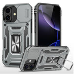 裝甲 PC + TPU 鏡頭保護手機殼，適用於 iPhone 17e / 16e、iPhone 17 Pro Max、iPhone 17 Pro、iPhone 17、iPhone Air、iPhone 16 Pro Max