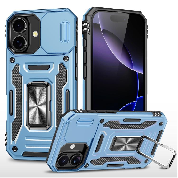 裝甲 PC + TPU 鏡頭保護手機殼，適用於 iPhone 17e / 16e、iPhone 17 Pro Max、iPhone 17 Pro、iPhone 17、iPhone Air、iPhone 16 Pro Max