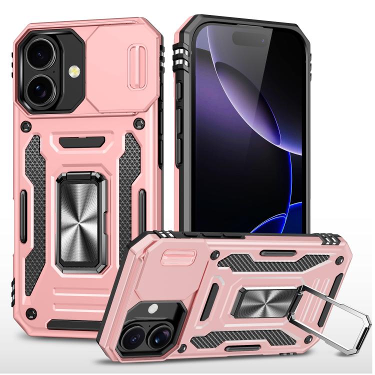 裝甲 PC + TPU 鏡頭保護手機殼，適用於 iPhone 17e / 16e、iPhone 17 Pro Max、iPhone 17 Pro、iPhone 17、iPhone Air、iPhone 16 Pro Max