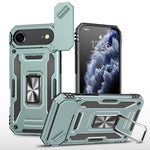 裝甲 PC + TPU 鏡頭保護手機殼，適用於 iPhone 17e / 16e、iPhone 17 Pro Max、iPhone 17 Pro、iPhone 17、iPhone Air、iPhone 16 Pro Max