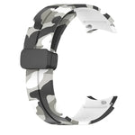 磁性扣迷彩矽膠錶帶，適用於 Samsung Galaxy Watch5 / 5 Pro / Watch 4 / 4 Classic