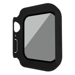 磨砂 PC + 防窺鋼化膜一體成型手錶保護殼，適用於 Apple Watch SE 2025 / 2023 / 2022 44mm，適用於 Apple Watch SE 2025 / 2023 / 2022 40mm，適用於 Apple Watch Ultra 3 / 2 / 1 49mm，適用於 Apple Watch 9 / 8 45mm，適用於 Apple Watch 9 / 8 41mm