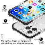 壓克力 Magsafe 磁吸防震手機殼，適用於 iPhone 16 Pro Max、iPhone 16 Pro、iPhone 16 Plus、iPhone 16、iPhone 15 Pro Max