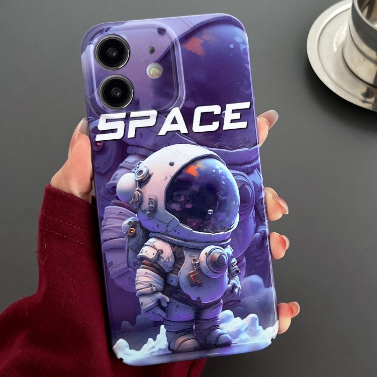 Painted Pattern Precise Hole PC Phone Case, For iPhone 12