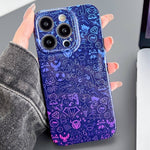 Painted Pattern Precise Hole PC Phone Case, For iPhone 12 Pro
