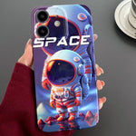 Painted Pattern Precise Hole PC Phone Case, For iPhone 11