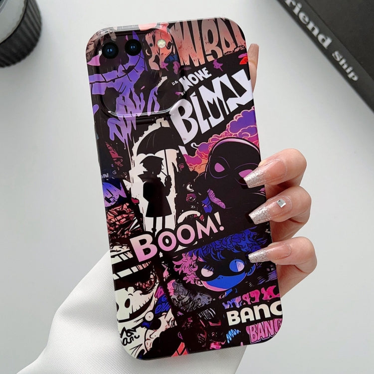 Painted Pattern Precise Hole PC Phone Case, For iPhone 8 Plus / 7 Plus