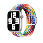 尼龍環磁扣錶帶，適用於 Apple Watch SE 40mm，Apple Watch SE 44mm
