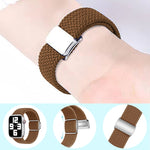 尼龍環磁扣錶帶，適用於 Apple Watch Series 9 41mm，Apple Watch Ultra 49mm