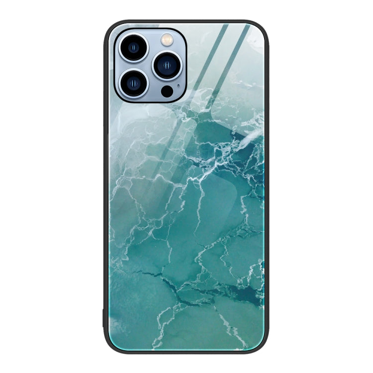 大理石紋玻璃保護手機殼，適用於 iPhone 17 Pro Max、iPhone 17 Pro、iPhone 17、iPhone Air、iPhone 15 Pro Max、iPhone 15 Pro