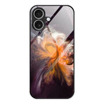 大理石紋玻璃保護手機殼，適用於 iPhone 17 Pro Max、iPhone 17 Pro、iPhone 17、iPhone Air、iPhone 15 Pro Max、iPhone 15 Pro