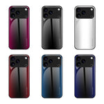 紋理漸層玻璃 TPU 手機殼，適用於 iPhone 17 Pro Max、iPhone 17 Pro、iPhone 17、iPhone Air、iPhone 16 Pro Max、iPhone 16 Pro、iPhone 16 Plus、iPhone 16