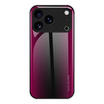 紋理漸層玻璃 TPU 手機殼，適用於 iPhone 17 Pro Max、iPhone 17 Pro、iPhone 17、iPhone Air、iPhone 16 Pro Max、iPhone 16 Pro、iPhone 16 Plus、iPhone 16