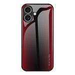 紋理漸層玻璃 TPU 手機殼，適用於 iPhone 17 Pro Max、iPhone 17 Pro、iPhone 17、iPhone Air、iPhone 16 Pro Max、iPhone 16 Pro、iPhone 16 Plus、iPhone 16