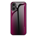 紋理漸層玻璃 TPU 手機殼，適用於 iPhone 17 Pro Max、iPhone 17 Pro、iPhone 17、iPhone Air、iPhone 16 Pro Max、iPhone 16 Pro、iPhone 16 Plus、iPhone 16