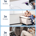 JOYROOM SA26-CL3 閃充系列 30W USB-C / Type-C 轉 8 Pin 快充數據線，1米
