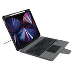 Nillkin 防撞組合背光鍵盤保護套，適用於 iPad Pro 13 2024、iPad Pro 11 2024、iPad Pro 12.9 2020/2021/2022、iPad Air 2020 10.9 / Air 2022 10.9 / Pro 11、iPad 第十代 10.9 吋 2022、iPad 10.2 2019/2020/2021