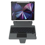 Nillkin 防撞組合背光鍵盤保護套，適用於 iPad Pro 13 2024、iPad Pro 11 2024、iPad Pro 12.9 2020/2021/2022、iPad Air 2020 10.9 / Air 2022 10.9 / Pro 11、iPad 第十代 10.9 吋 2022、iPad 10.2 2019/2020/2021