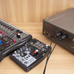 RCA20 XLR母頭轉雙RCA Y型分接音頻線，1米，2米，3米