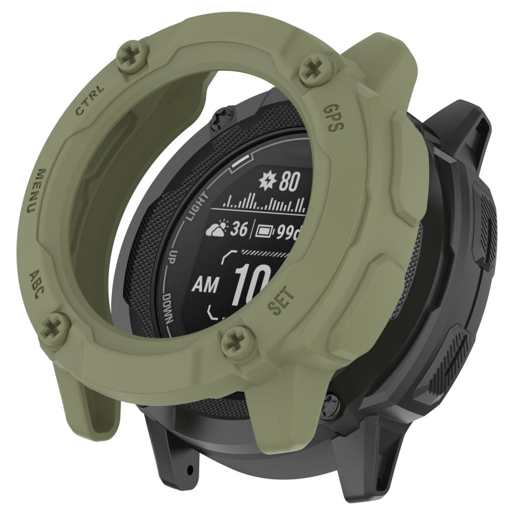 Armor Hollow Watch Protective Case, For Garmin Instinct 2X
