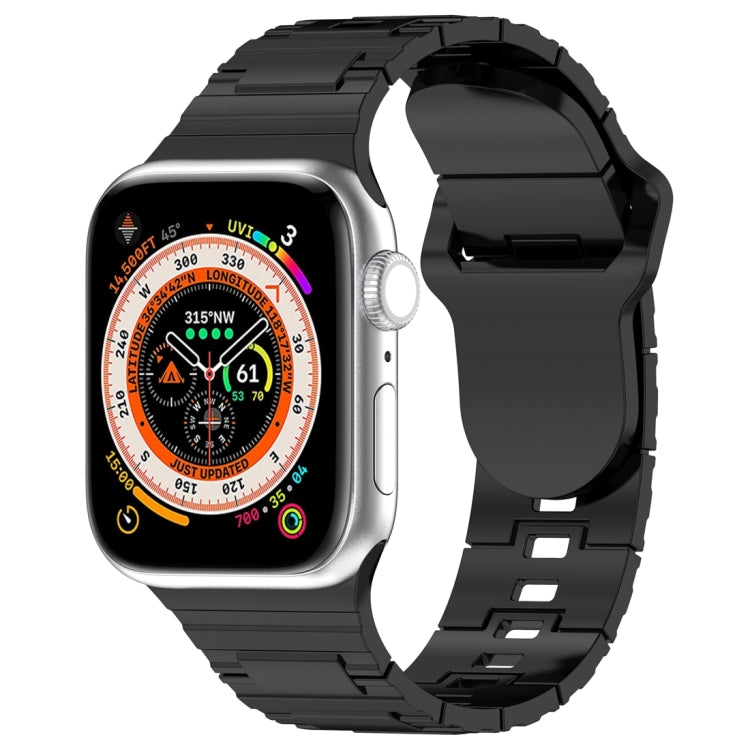 方扣裝甲風格矽膠錶帶，適用於 Apple Watch Ultra 49mm，Apple Watch SE 2023 44mm，Apple Watch 8 41mm
