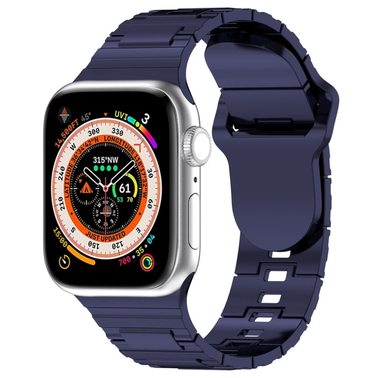 方形扣甲式矽膠錶帶，適用於 Apple Watch 3 42mm，Apple Watch 2 42mm，Apple Watch 2 38mm