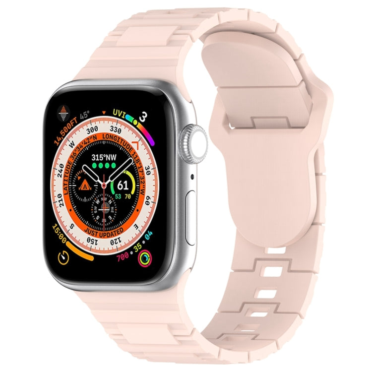 方形扣甲式矽膠錶帶，適用於 Apple Watch 3 42mm，Apple Watch 2 42mm，Apple Watch 2 38mm
