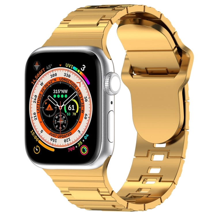 Square Buckle Armor Style Silicone Watch Band, For Apple Watch 42mm, For Apple Watch 38mm, For Apple Watch Ultra 2 49mm