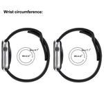 方形扣甲式矽膠錶帶，適用於 Apple Watch SE 44mm，Apple Watch 6 40mm，Apple Watch 6 44mm