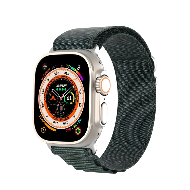 DUX DUCIS GS系列尼龍環錶帶，適用於Apple Watch Ultra 49mm、Apple Watch SE 2023 44mm、Apple Watch SE 2023 40mm、Apple Watch Ultra 2 49mm、Apple Watch SE 2022 40mm、Apple Watch Series 9 45mm、Apple Watch Series 9 41mm