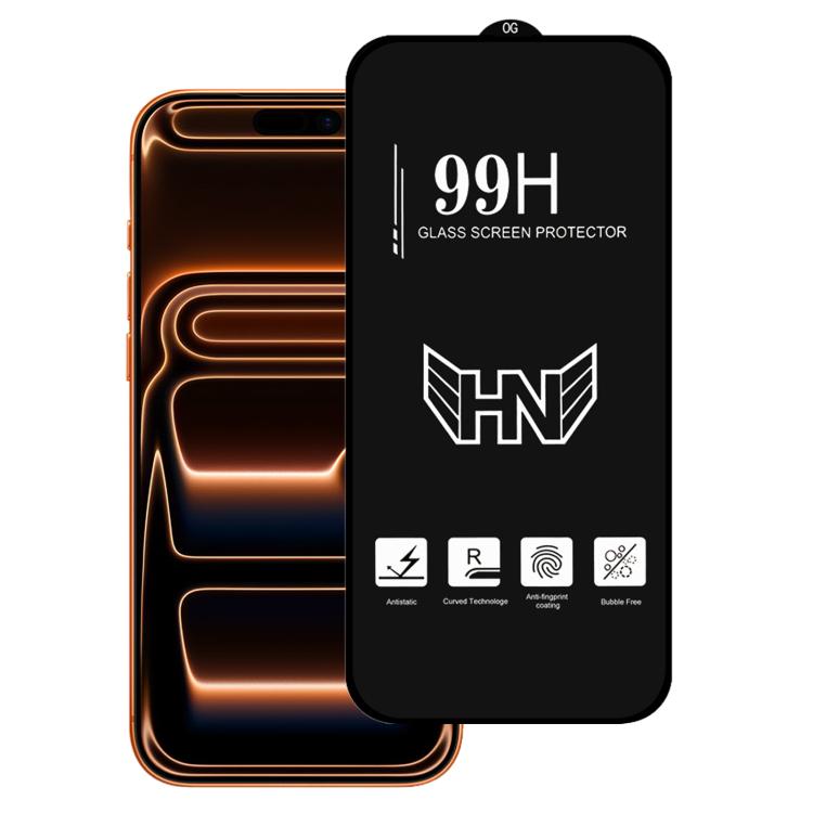 高鋁大弧度全螢幕鋼化玻璃膜，適用於 iPhone 17 Pro Max、iPhone 17 Pro、iPhone 17、iPhone Air、iPhone 16 Pro Max、iPhone 16 Pro、iPhone 16 Plus、iPhone 16、iPhone 15 Pro Max、iPhone 15 Pro