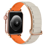 反扣磁性矽膠錶帶，適用於 Apple Watch SE 44mm，適用於 Apple Watch Series 6 40mm，適用於 Apple Watch Series 6 44mm