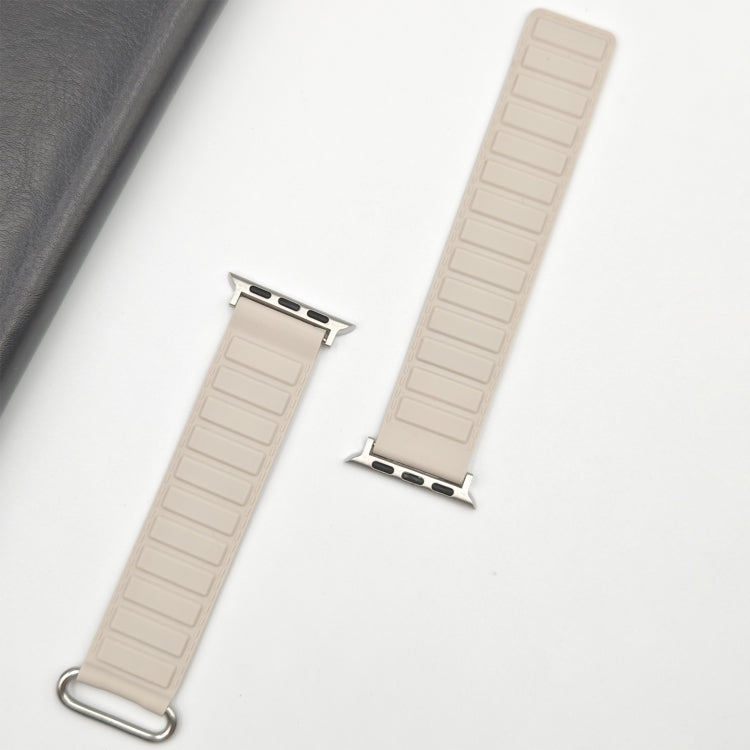 反扣磁性矽膠錶帶，適用於 Apple Watch Series 5 44mm，適用於 Apple Watch Series 5 40mm，適用於 Apple Watch Series 4 44mm