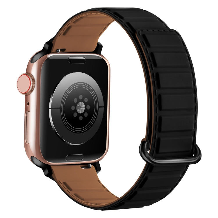 反扣磁性矽膠錶帶，適用於 Apple Watch Series 2 42mm，適用於 Apple Watch Series 2 38mm，適用於 Apple Watch 42mm