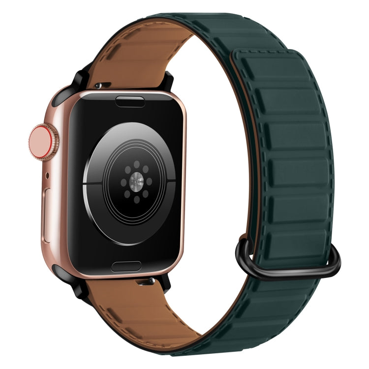 反扣磁性矽膠錶帶，適用於 Apple Watch Series 2 42mm，適用於 Apple Watch Series 2 38mm，適用於 Apple Watch 42mm