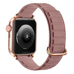 反扣磁性矽膠錶帶，適用於 Apple Watch Series 2 42mm，適用於 Apple Watch Series 2 38mm，適用於 Apple Watch 42mm