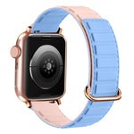 反扣磁性矽膠錶帶，適用於 Apple Watch Series 2 42mm，適用於 Apple Watch Series 2 38mm，適用於 Apple Watch 42mm
