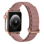 反扣磁吸矽膠錶帶，適用於Apple Watch 38mm