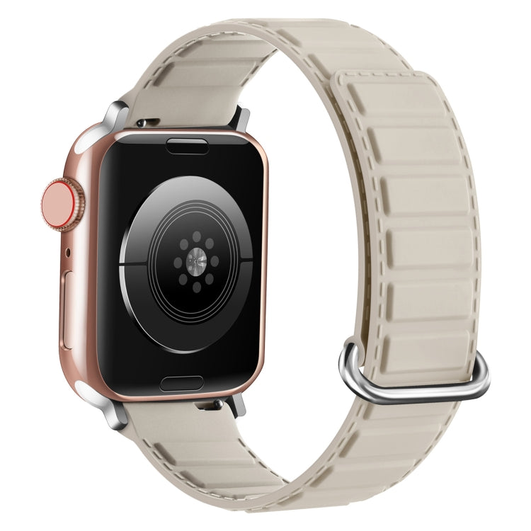 反扣磁性矽膠錶帶，適用於 Apple Watch Series 2 42mm，適用於 Apple Watch Series 2 38mm，適用於 Apple Watch 42mm