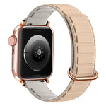 反扣磁性矽膠錶帶，適用於 Apple Watch Series 2 42mm，適用於 Apple Watch Series 2 38mm，適用於 Apple Watch 42mm
