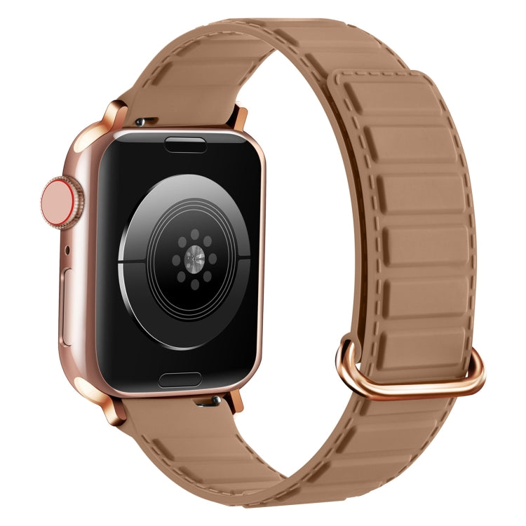 反扣磁性矽膠錶帶，適用於 Apple Watch Series 2 42mm，適用於 Apple Watch Series 2 38mm，適用於 Apple Watch 42mm