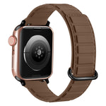 反扣磁性矽膠錶帶，適用於 Apple Watch SE 2023 40mm，適用於 Apple Watch Ultra 2 49mm，適用於 Apple Watch Series 9 45mm