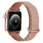 反扣磁性矽膠錶帶，適用於 Apple Watch SE 2023 40mm，適用於 Apple Watch Ultra 2 49mm，適用於 Apple Watch Series 9 45mm